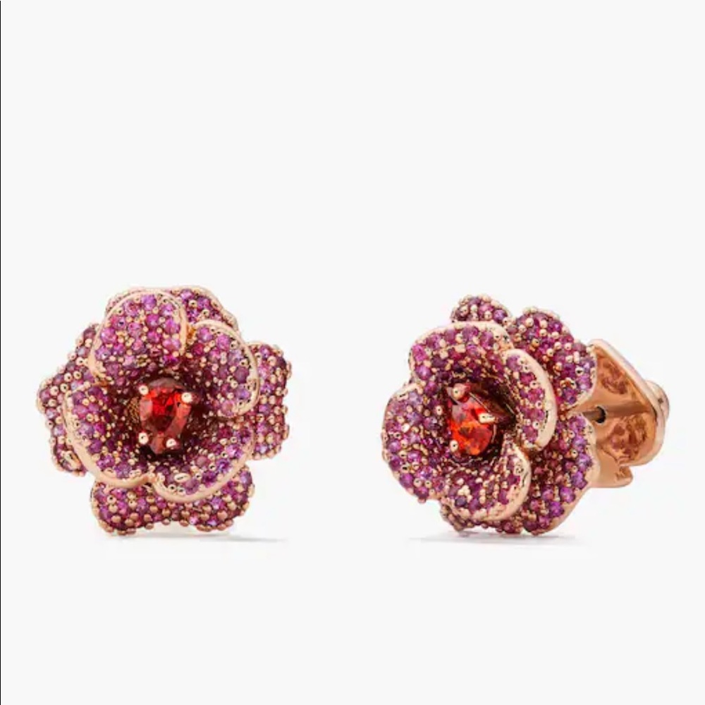 Kate Spade Rosy Studs Gem